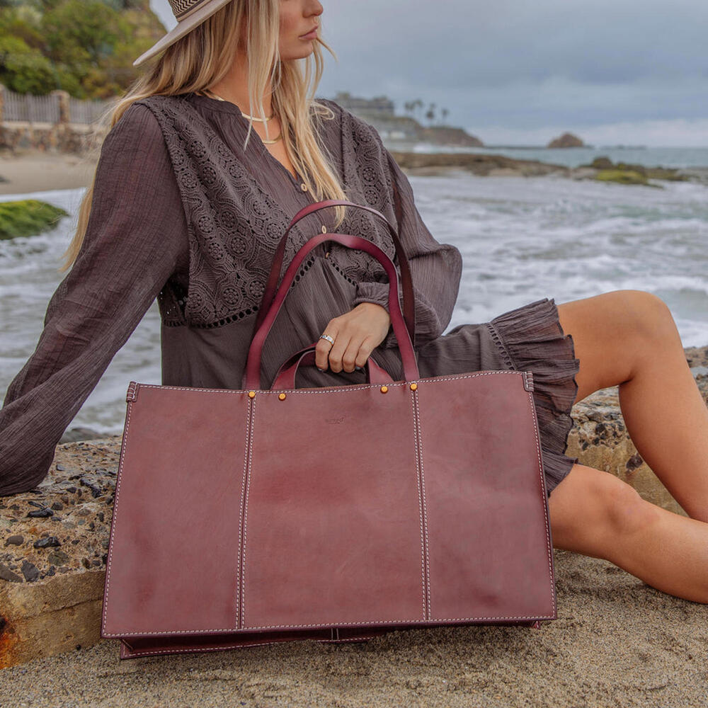 Old Trend Brown Genuine Leather Sandstorm Weekender NWT